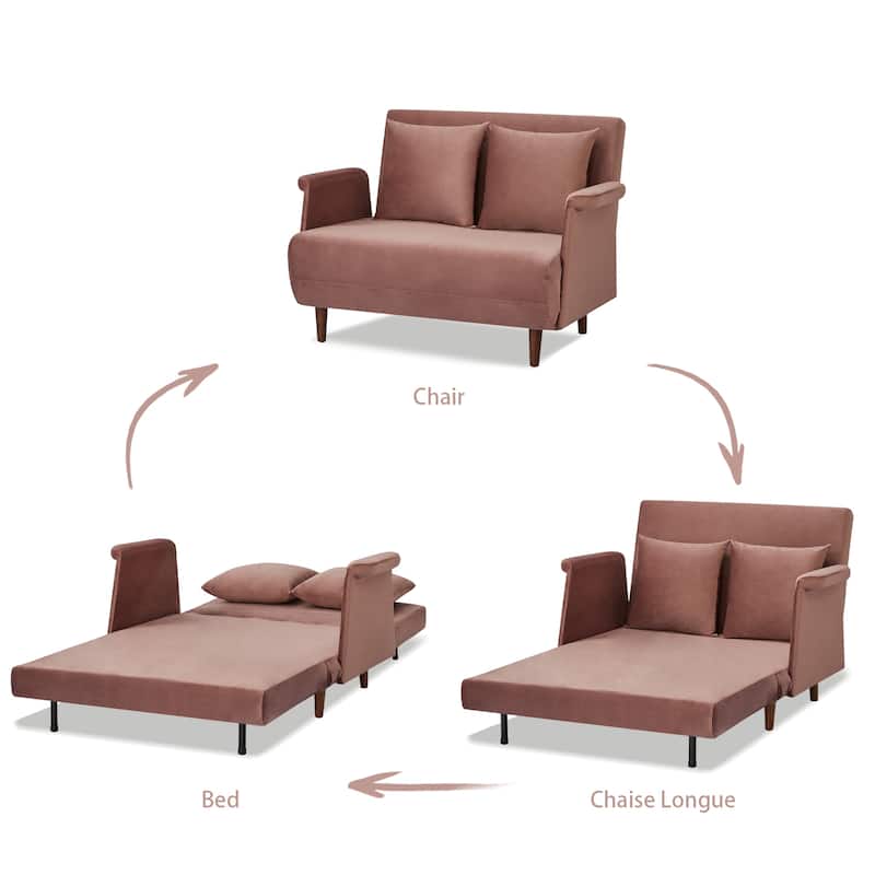Artdeco Home - Boston & Cypress Convertible Futon Chair