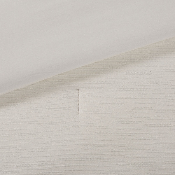 N Natori Hanae Cotton Blend Yarn Dyed 3 Piece Comforter Set 2-Color Option