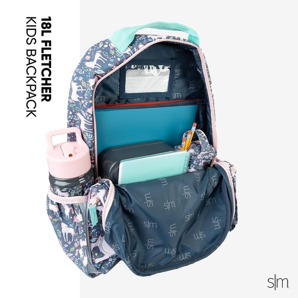 Large Kids Backpack for School Girls and Boys Elementary Backpack for Teen  Fletcher Collection Kids - 16" tall Rainbow Speckles - Bed Bath & Beyond -  42714457