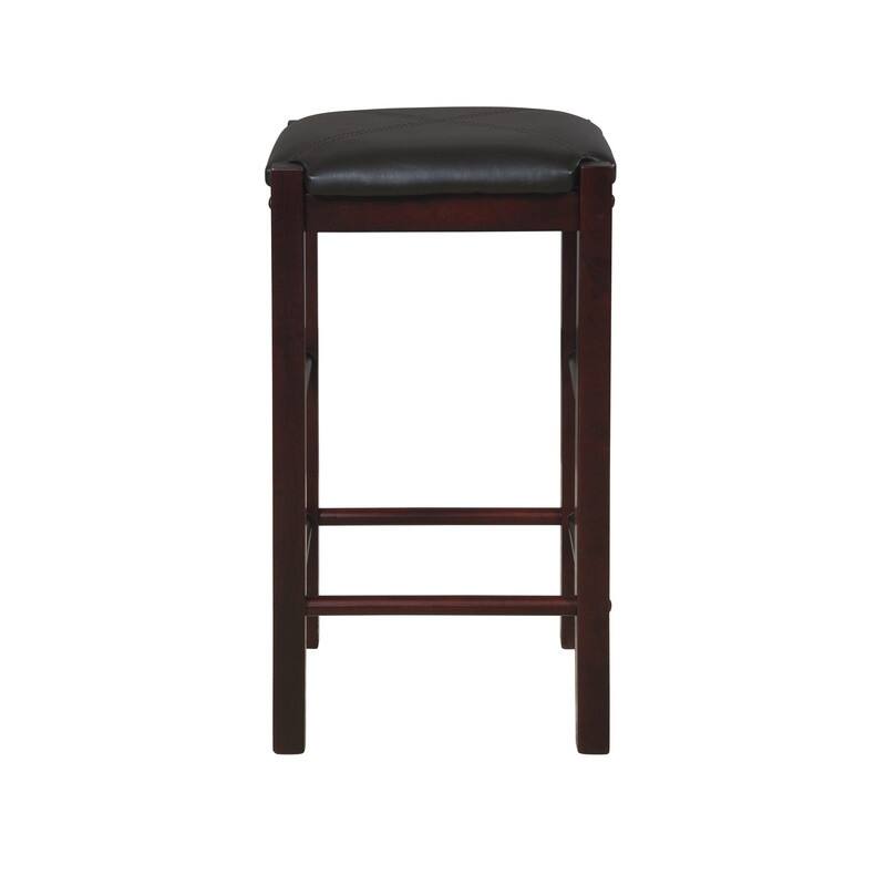 Speakeasy Backless 25-inch Counter Stools (Set of 2)