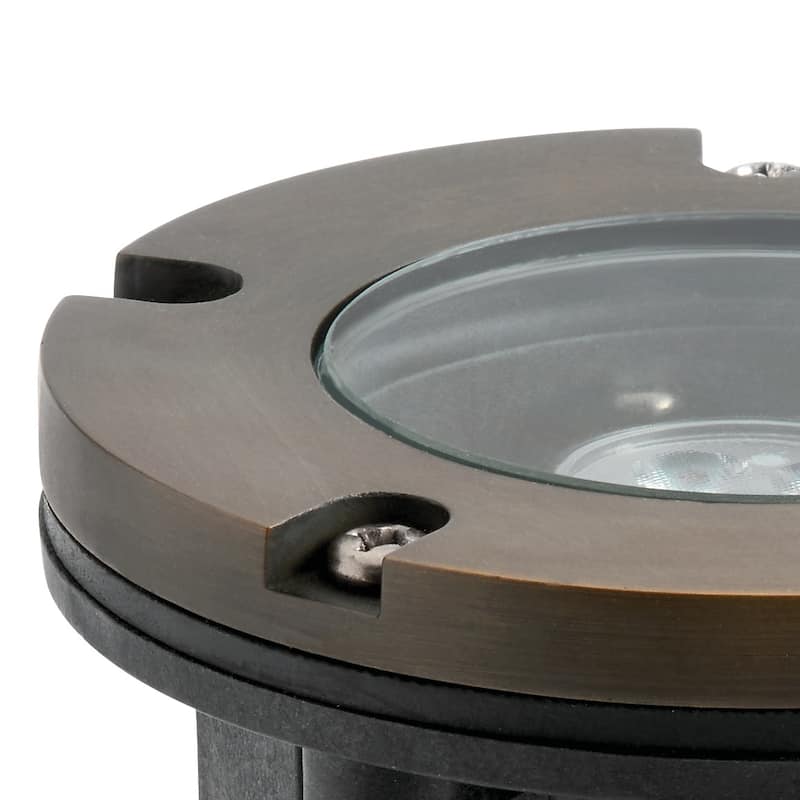 Kichler 15495 Single 5" Wide 12V In-Ground Well Light