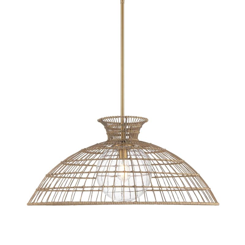 Savoy House 7-6427-1 Lanai 32" Wide Pendant - Warm Brass