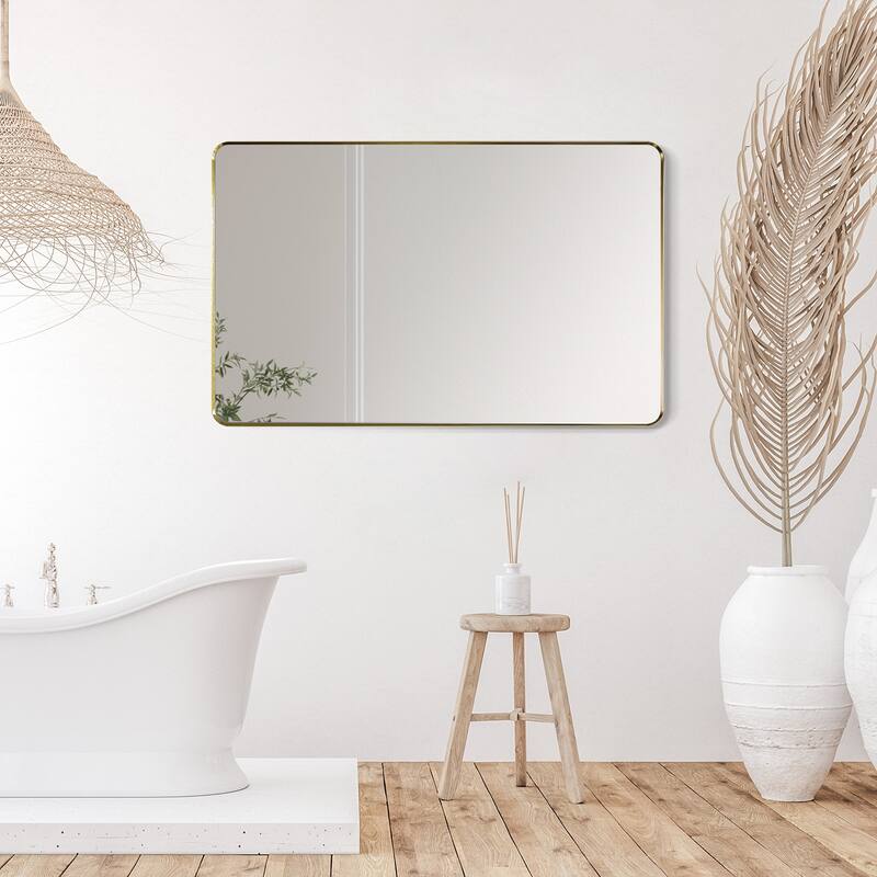 Altair Nettuno Bathroom/Vanity Aluminum Framed Wall Mirror