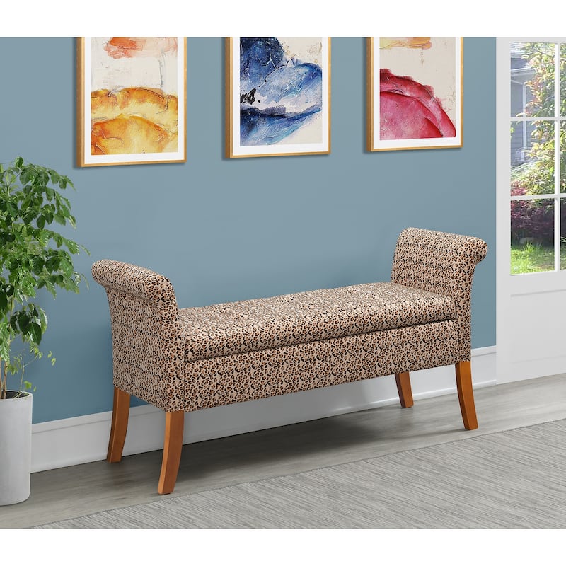 Convenience Concepts Designs4Comfort Garbo Entryway Storage Bench
