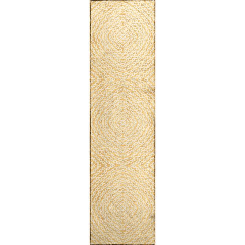 Indoor/ Outdoor Addison Bravado Link Washable Area Rug