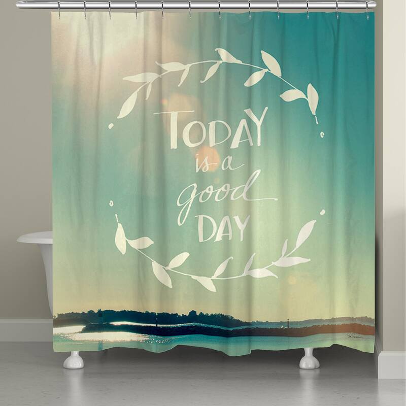 Good Day Shower Curtain