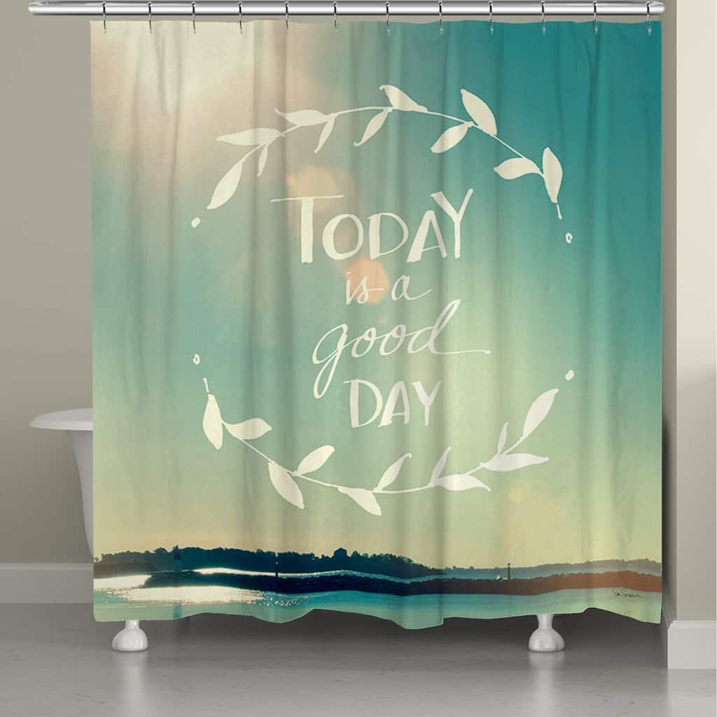 Good Day Shower Curtain