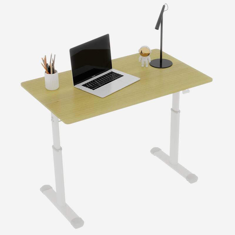 GDFStudio - 39.37"W Ergonomic Adjustable Computer Desk