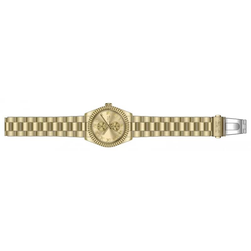 Invicta Men's 47431 Specialty Quartz Chronograph Gold Dial Watch