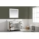 preview thumbnail 6 of 11, Burbank 54" Single Vanity in White