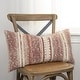 preview thumbnail 3 of 18, Rizzy Home Striped Hand-crafted Throw Pillow
