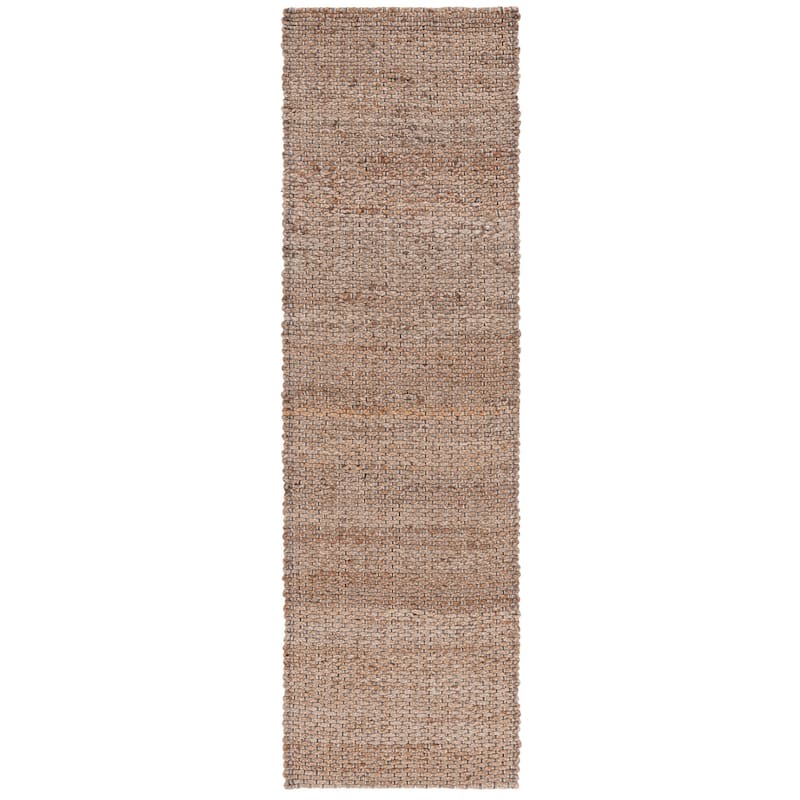 Lauren Ralph Lauren Handmade Callum Weave Transitional Solid Jute Rug - 2'3" x 8' Runner - Wild Indigo