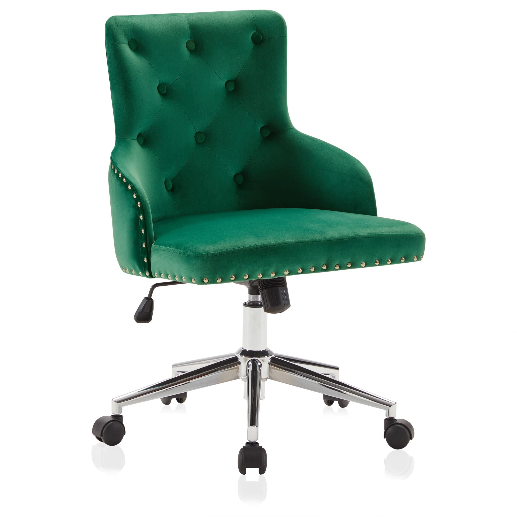 belden velvet swivel desk chair