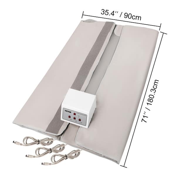 Sauna blanket farinfrared fir 3 zones shaping body keep beautiful waterproof PVC Bed Bath