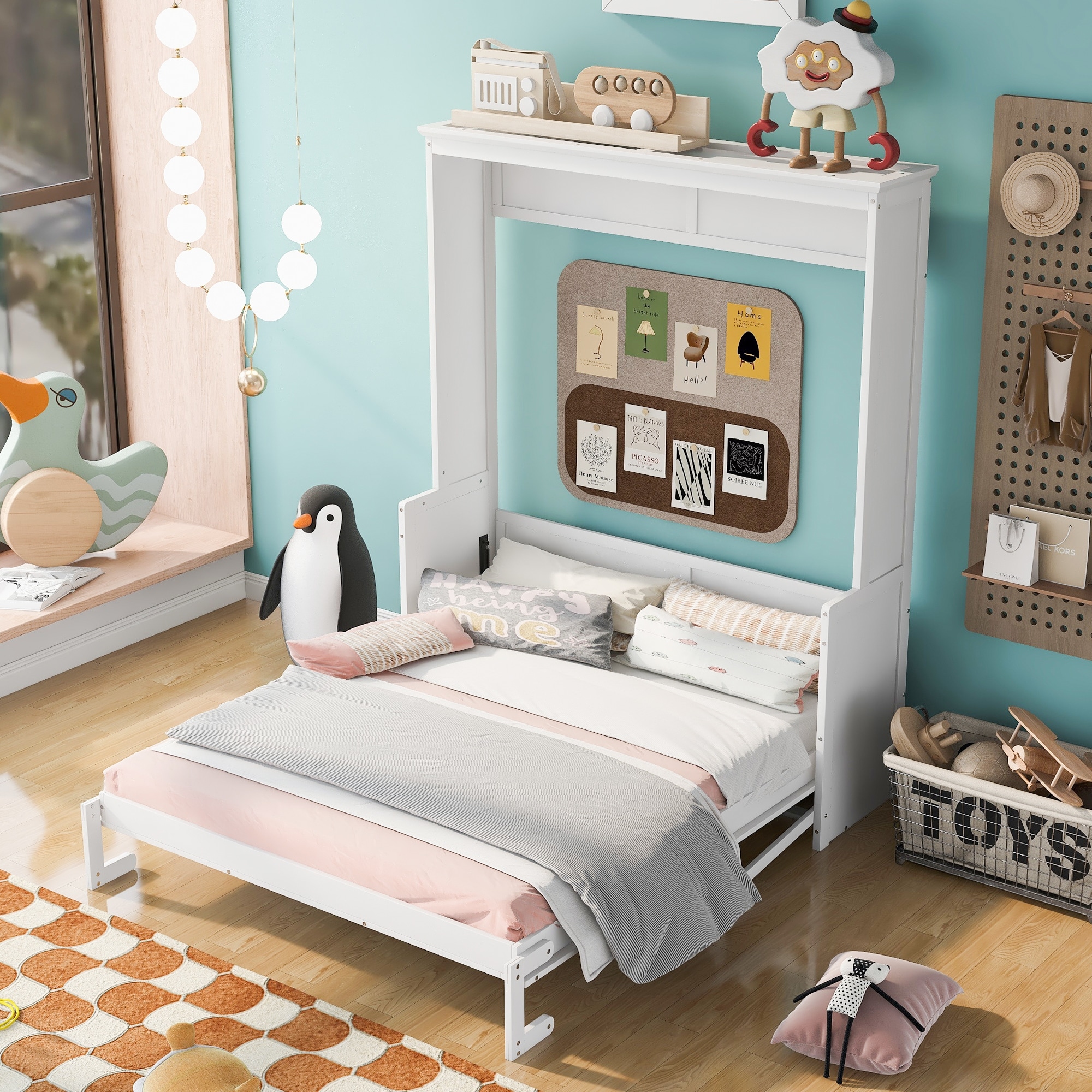 Foldable bed shop for small space