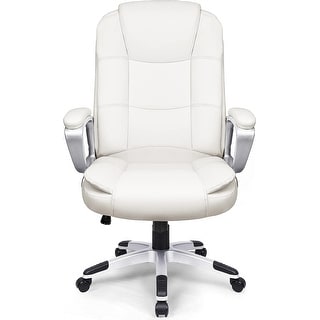 Bossin Big and Tall Office Chair High Back Executive Chair Ergonomic Adjustable Executive Leather Chair,400lbs