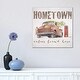preview thumbnail 7 of 5, iCanvas "Hometown Values Found Here" by Karen Tribett Canvas Print 18x18x1.5