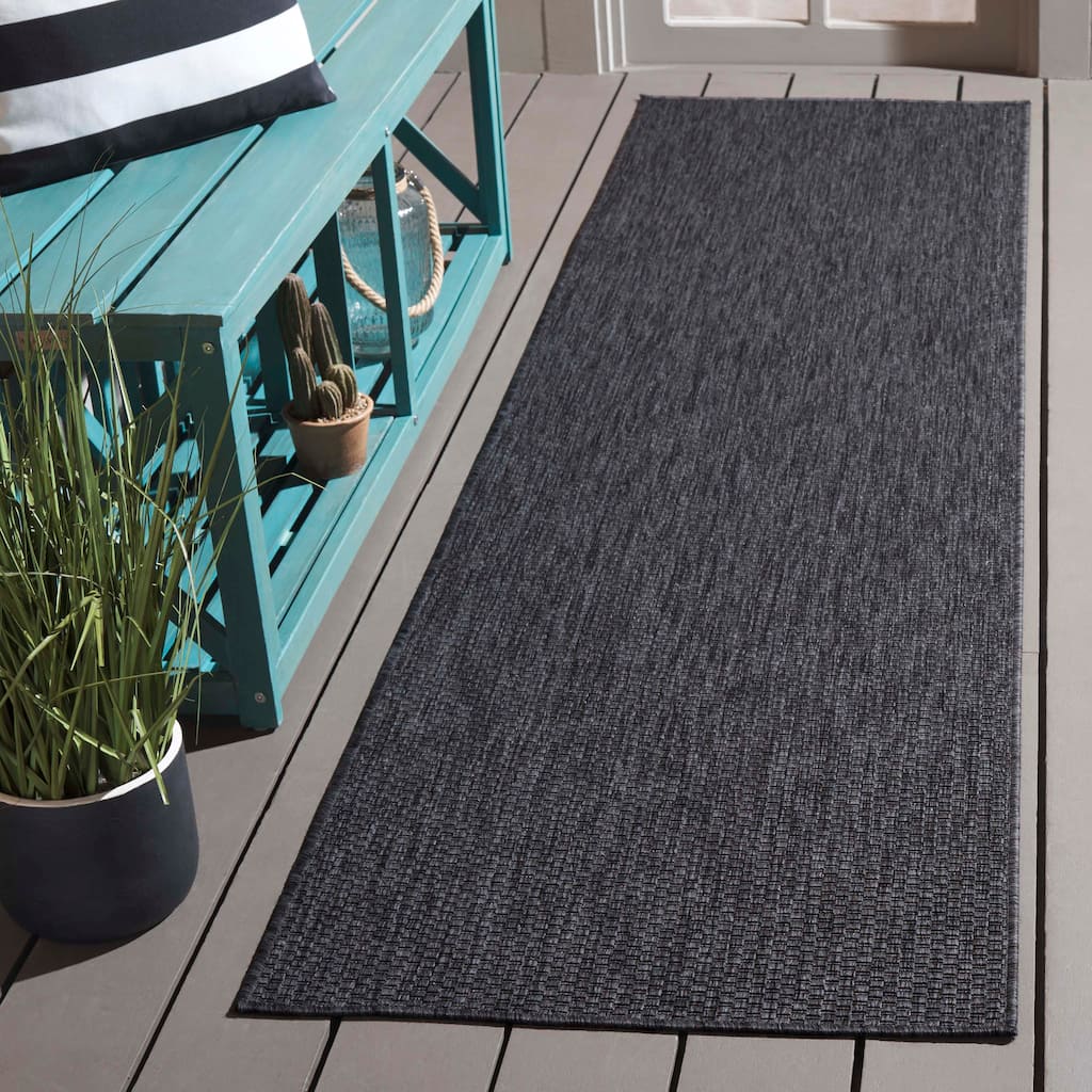 SAFAVIEH Beach House Nanda Transitional Indoor/Outdoor Rug