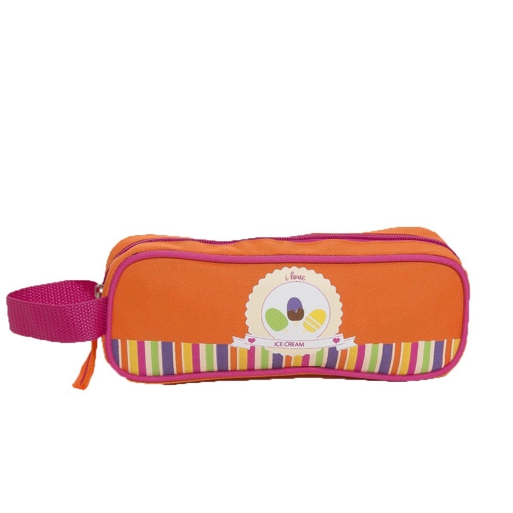 cream pencil case