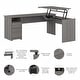 preview thumbnail 8 of 58, 72W 3-position L-shaped Sit to Stand Desk by Bush Furniture