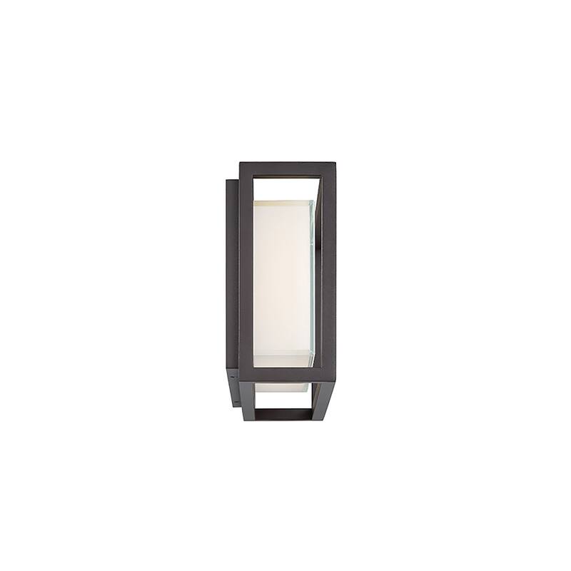 Framed 8in LED Indoor or Outdoor Wall Light 3000K