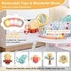 preview thumbnail 22 of 30, Costway 5-in-1 Baby Activity Center with Rotating Seat Removable Toys - See Details