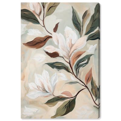 Soft Magnolia II Canvas by Art Remedy, Gallery Wrapped
