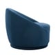 preview thumbnail 80 of 80, 34" Wide 2 Set Velvet/ Boucle Barrel Swivel Chair