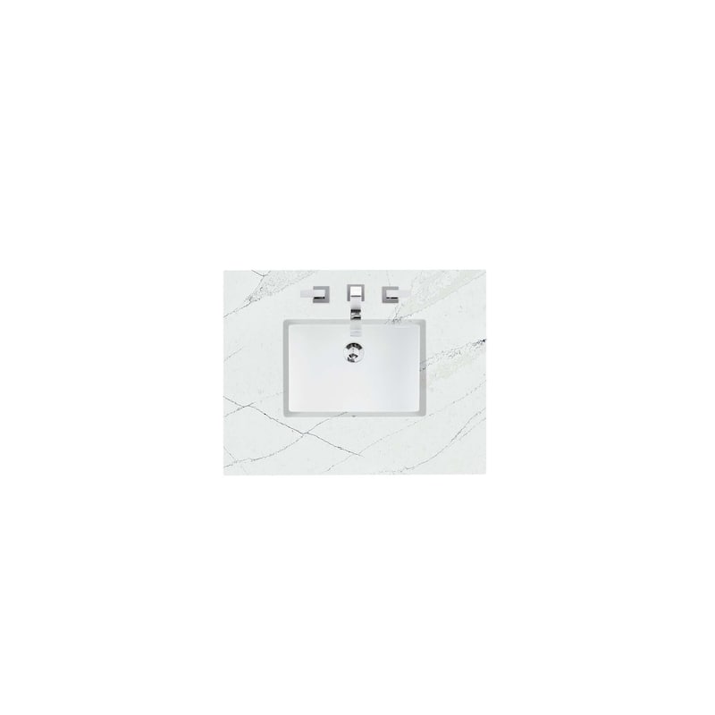 James Martin Vanities Brittany 60" Double Vanity, Bright White