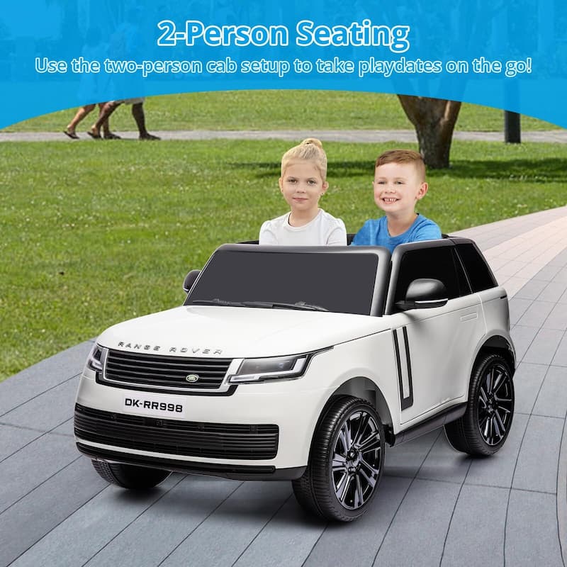 24V 2-Seater Licensed Land Rover Ride On Car Toy