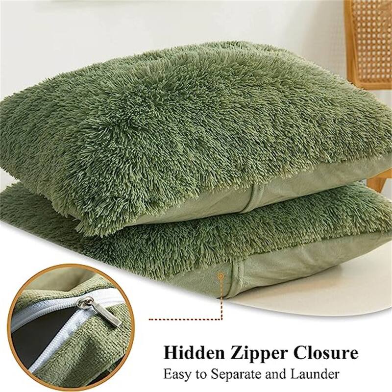 Fluffy Throw Pillow Cases Bed Bath & Beyond 38207837