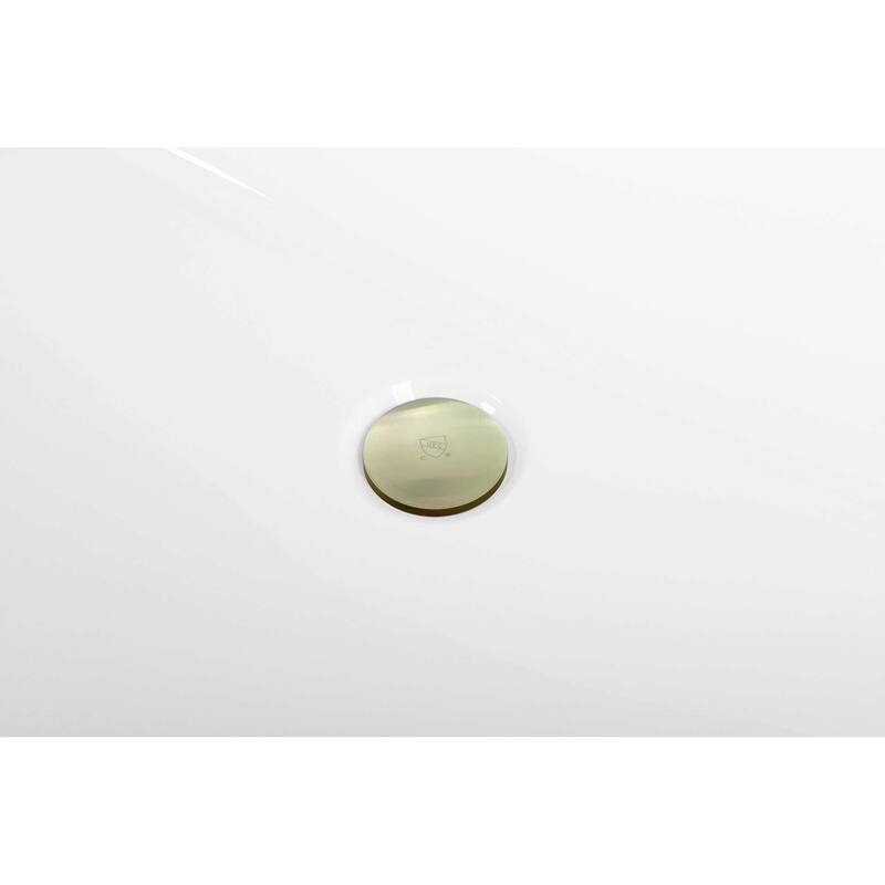 Timothy Soaking Rectangular Bathtub in Glossy White