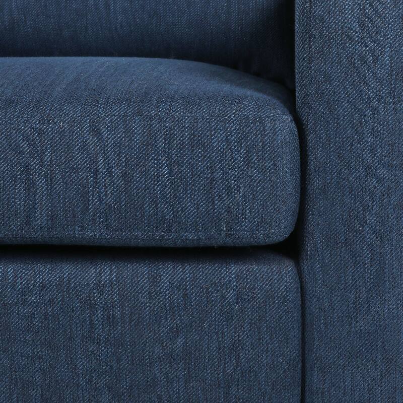 Halevy Contemporary Upholstered Club Chair by Christopher Knight Home