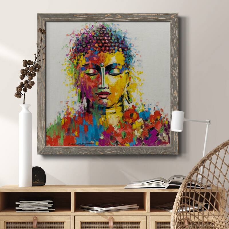 Buddha-Premium Framed Canvas - Ready to Hang