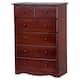 100% Solid Wood 6-Drawer Chest