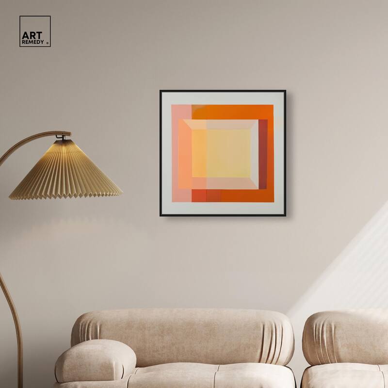 Minimal Color Blocks II Canvas by Art Remedy