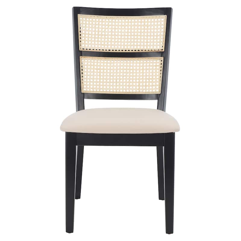 SAFAVIEH Eloisa Farmhouse Dining Chair (Set of 2) - 20 In. W x 23 In. D x 37 In. H - 20"Wx23"Dx37"H