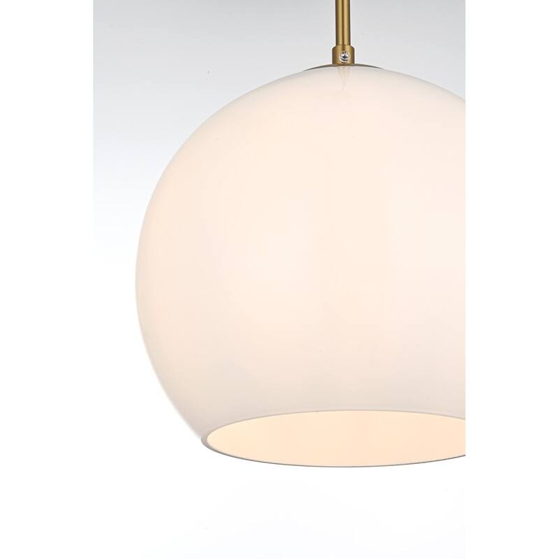 Elegant Lighting Baxter Single Light 10" Wide Mini Pendant with