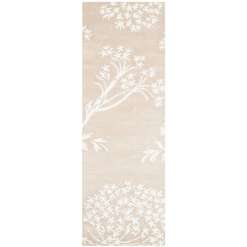 SAFAVIEH Handmade Bella Enriketa Modern Floral Wool Rug