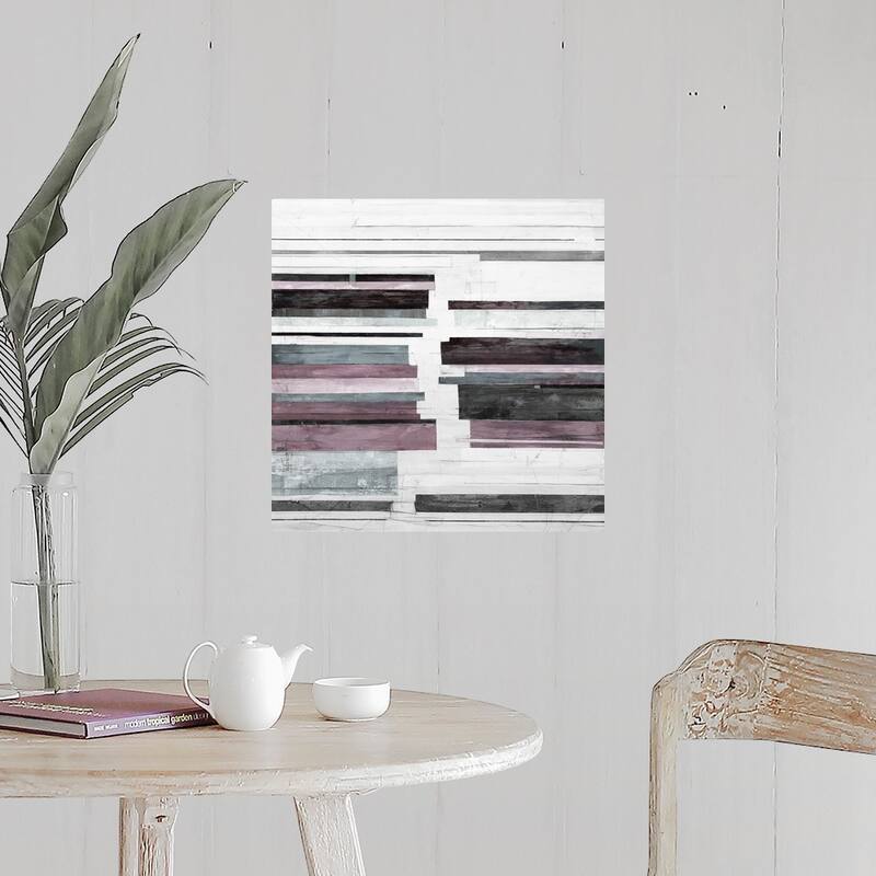 "In Parallel II" Poster Print - 20" x 20"