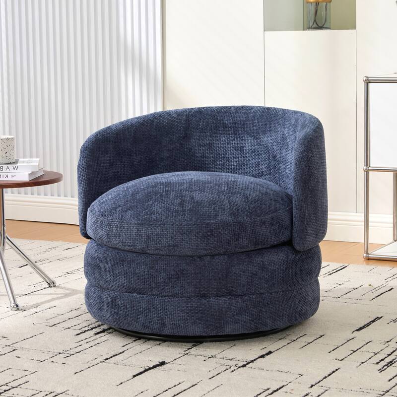 30"W Modern Upholstered Armchair,Accent Chair with a Pillow