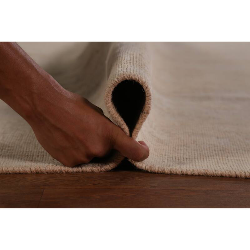 Hand Knotted Oriental 100% Wool Carpet Traditional Medallion Peach Tabriz Area Rug - 11' 1'' X 7' 6''