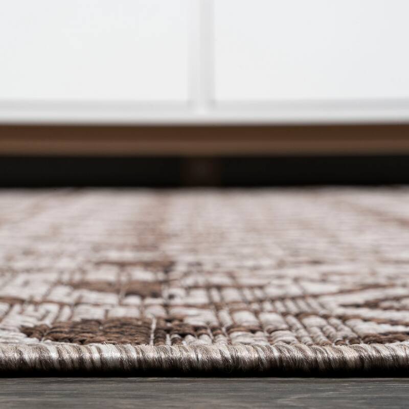 JONATHAN Y Nokat Tribal Bohemian Indoor/Outdoor Area Rug