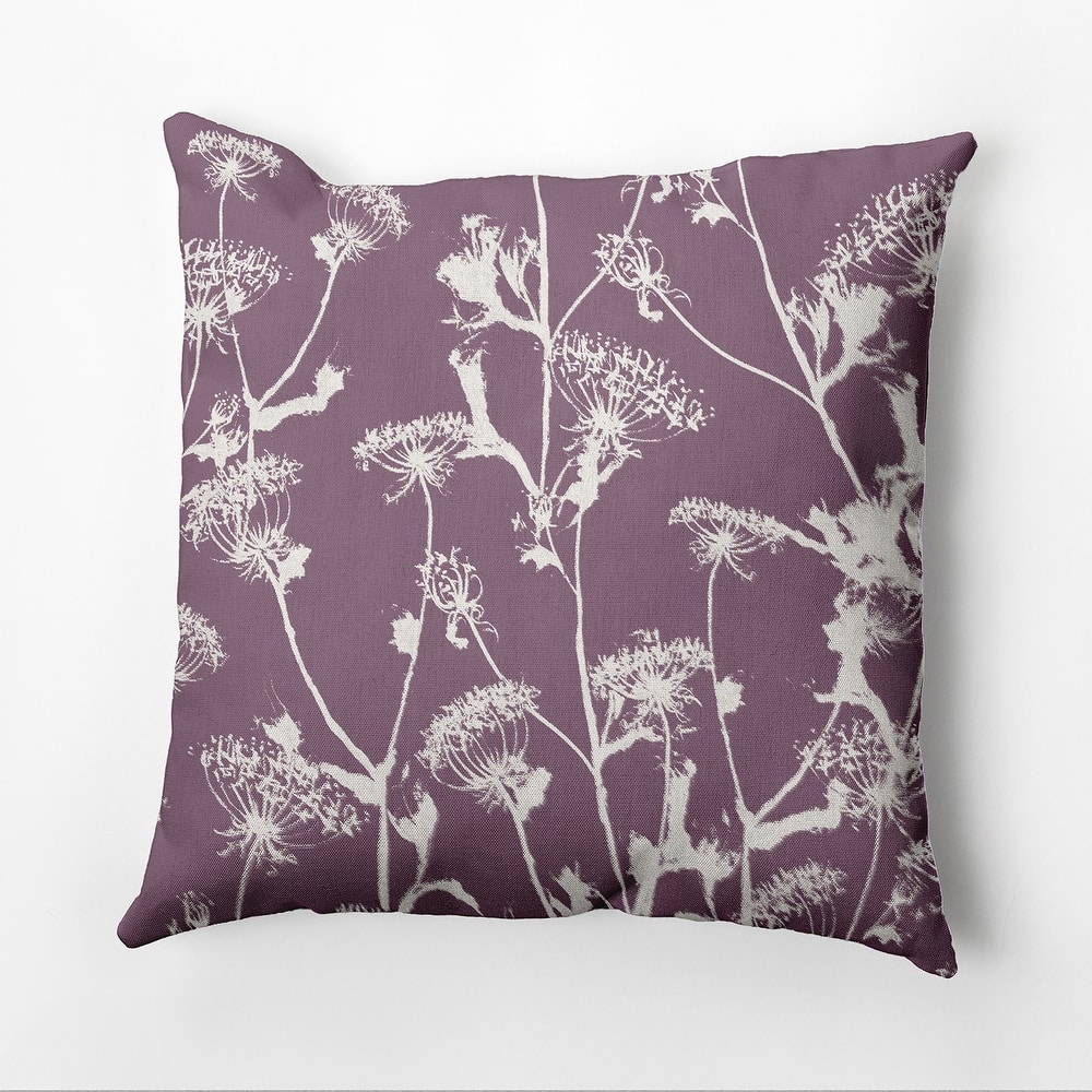 Windy Blossom Outdoor Pillow