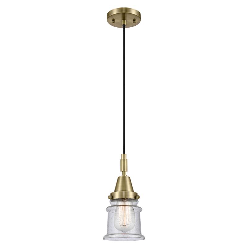 Innovations Lighting 447-1P-G184S Canton 5" Wide Mini Pendant with