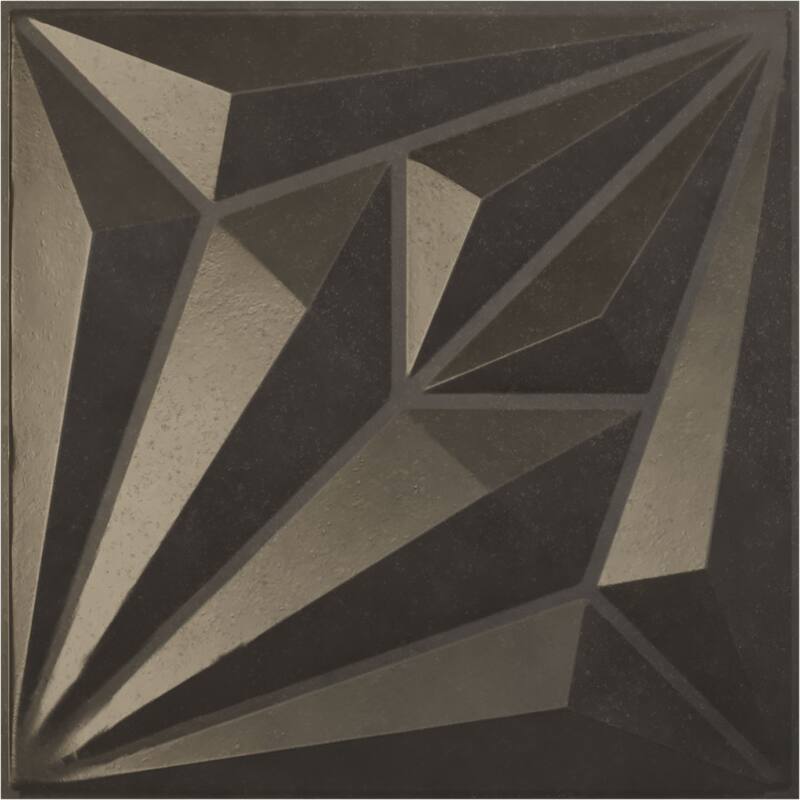 19 5/8"W x 19 5/8"H Diamond EnduraWall Decorative 3D Wall Panel