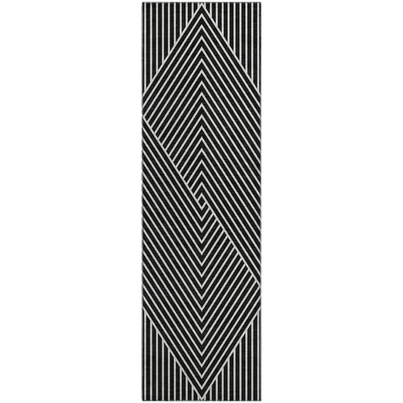 Premium Washable Super Soft Modern Geo Mayfield Rug