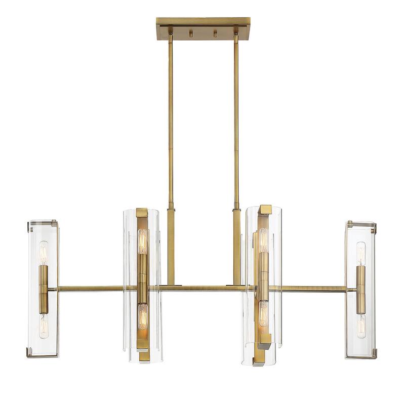 Savoy House Winfield 12 Light 38" Wide Linear Chandelier