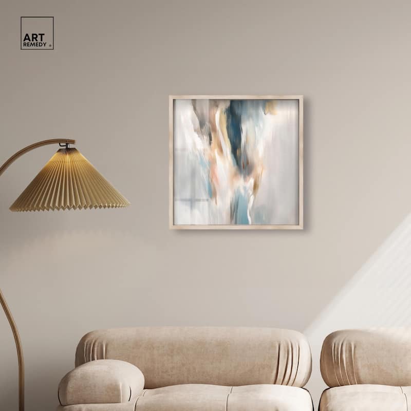 Gilded Gorge II Shadowbox by Art Remedy