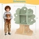 preview thumbnail 3 of 8, Costway 45” Kids Tree Bookshelf with Open Shelves for Reading Nook, - See Details